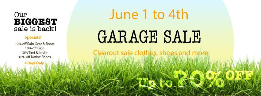 Annual Garage Sale is here at Pumpkin Pie Kids!