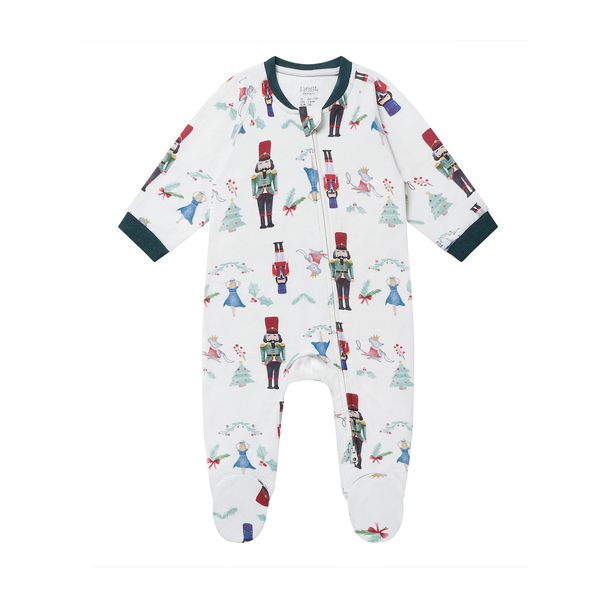 Nest Footed Sleeper - Nutcracker-Pumpkin Pie Kids Canada
