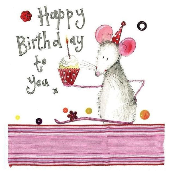 Alex Clark Mouse & Cupcake Birthday Card-Pumpkin Pie Kids Canada