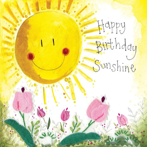 Alex Clark Starlight Sunshine Flowers Birthday Card-5199-S362-Pumpkin Pie Kids Canada
