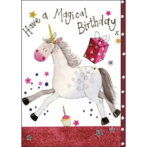 Alex Clark Unicorn Birthday Card-Pumpkin Pie Kids Canada