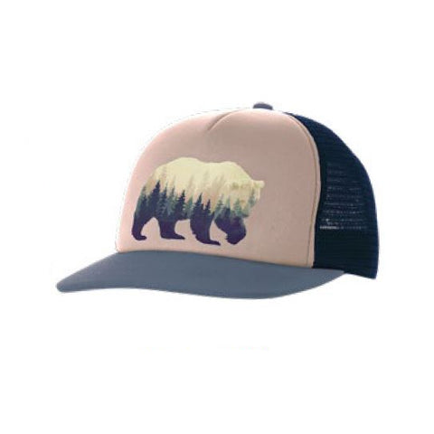 Ambler Grizzly Hat - Slate Blue-Pumpkin Pie Kids Canada