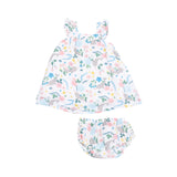 Angel Dear Sundress - Narwhal Floral-Pumpkin Pie Kids Canada