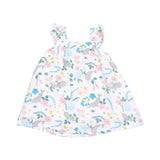 Angel Dear Sundress - Narwhal Floral-Pumpkin Pie Kids Canada