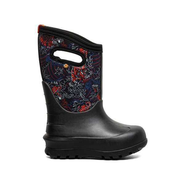 Bogs Neo Boot Classic - Tigger Black-Pumpkin Pie Kids Canada