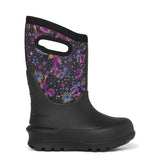 Bogs Neo-Classic Boot - Unicorn Black-Pumpkin Pie Kids Canada