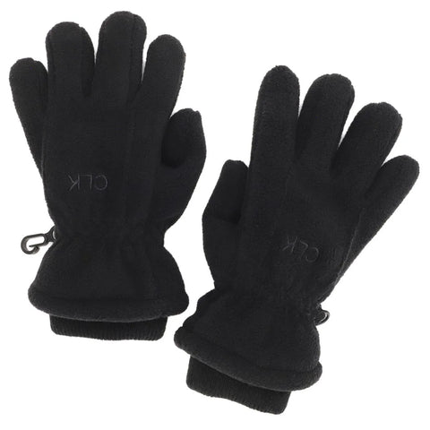 Calikids Fleece Gloves - Black-Pumpkin Pie Kids Canada