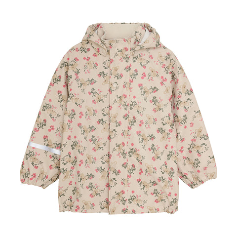 Celavi Rain Jacket - Perfectly Pale Koala-Pumpkin Pie Kids Canada