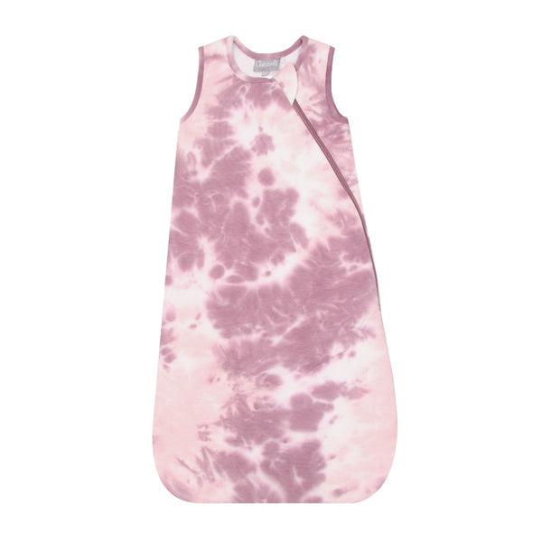 Coccoli Cotton-Modal Sleepsack - Mauve Tie Dye-Pumpkin Pie Kids Canada