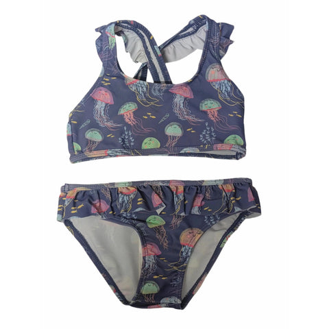 Color Kids 2pc Swimsuit - Marlin Jellyfish-Pumpkin Pie Kids Canada