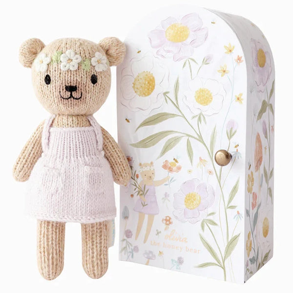 Cuddle + Kind Tiny Olivia the Honey Bear-Pumpkin Pie Kids Canada