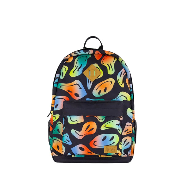 Deux Par Deux Kids Backpack - Smiley Boy-Pumpkin Pie Kids Canada