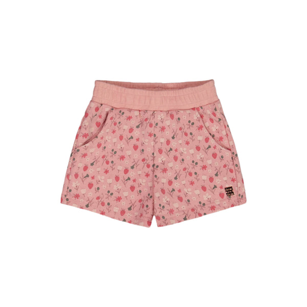 Deux Par Deux Shorts - Strawberries-Pumpkin Pie Kids Canada