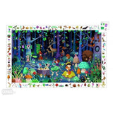Djeco Observation Puzzle Enchanted Forest 100pc-Pumpkin Pie Kids Canada