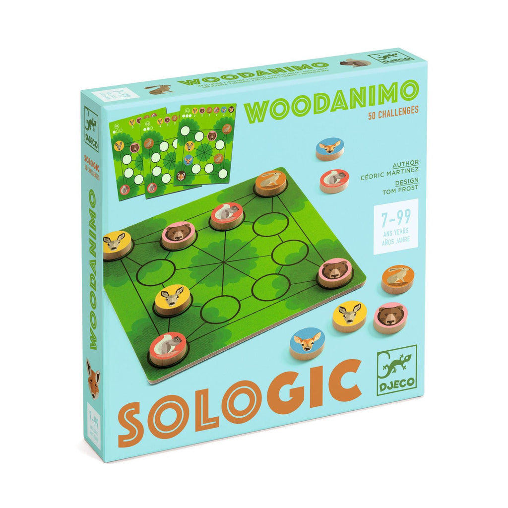 Djeco Sologic Woodanimo Game – Pumpkin Pie Kids