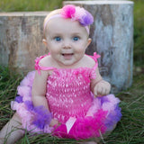 Great Pretenders Baby Rainbow Skirt & Headband 0-12M-46912-Pumpkin Pie Kids Canada