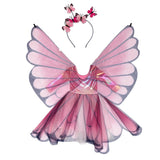 Great Pretenders Butterfly Twirl Dress with Wings - Pink-Pumpkin Pie Kids Canada