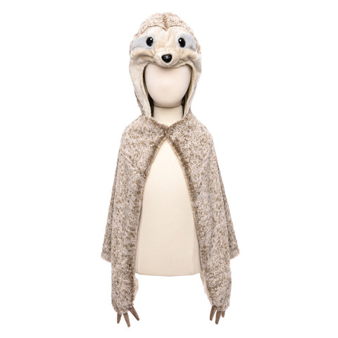 Great Pretenders Cute & Cuddly Sloth Cape-Pumpkin Pie Kids Canada