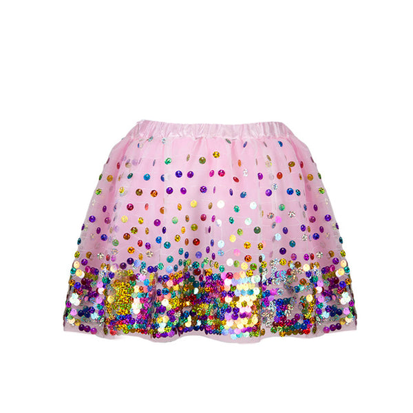 Great Pretenders Party Fun Sequin Skirt-Pumpkin Pie Kids Canada