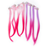 Great Pretenders Rodeo Drive Mulit Colour Clip in Extensions 8pc-Pumpkin Pie Kids Canada