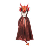 Great Pretenders Ruby The Metallic Dragon Cape-Pumpkin Pie Kids Canada