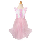 Great Pretenders Sequins Twirl Dress - Pink-Pumpkin Pie Kids Canada