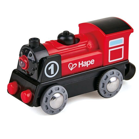 Hape Battery Powered Engine No1-E3703-Pumpkin Pie Kids Canada