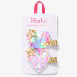 Hatley Colourful Hearts Hair Clips-F0022080206-Pumpkin Pie Kids Canada
