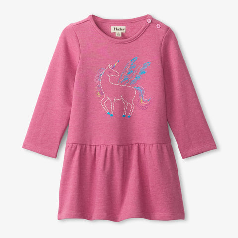Hatley Flounce Skirt Dress - Woodland Pagasus-Pumpkin Pie Kids Canada