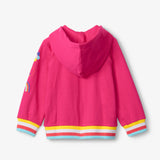 Hatley Full Zip Hoodie - Fuschia Purple-Pumpkin Pie Kids Canada