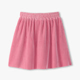 Hatley Pleated Velour Skirt - Sea Pink-Pumpkin Pie Kids Canada