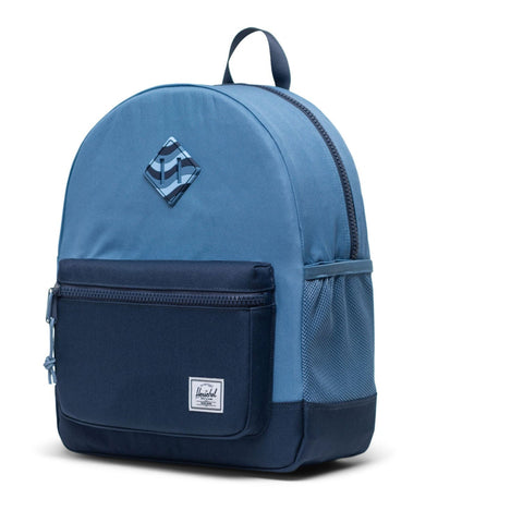 Herschel Heritage Youth Backpack 20L - Coronet Blue/Navy-Pumpkin Pie Kids Canada