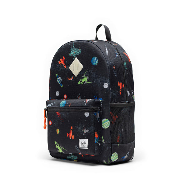 Herschel Heritage Youth Backpack - Space Adventure Glow-Pumpkin Pie Kids Canada
