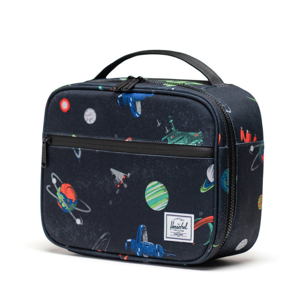 Herschel Pop Quiz Lunch Box - Space Adventure-Pumpkin Pie Kids Canada