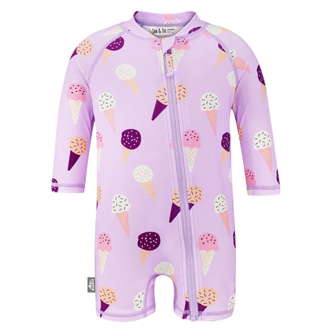 Jan & Jul 1pc UV Jumpsuit - Ice Cream-Pumpkin Pie Kids Canada