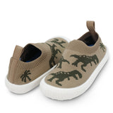 Jan & Jul Graphic Knit Shoes - T-Rex-Pumpkin Pie Kids Canada