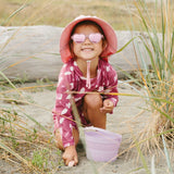 Jan & Jul Heart Polarized Sunglasses - Frosty Lavender-Pumpkin Pie Kids Canada