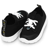 Jan & Jul RainRunners WP Sneaker - Black-Pumpkin Pie Kids Canada