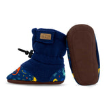 Jan & Jul Stay-Put Cozy Booties - Space Dino-Pumpkin Pie Kids Canada