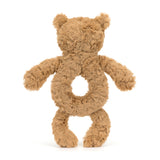 Jellycat Bartholomew Bear Ring Rattle-Pumpkin Pie Kids Canada