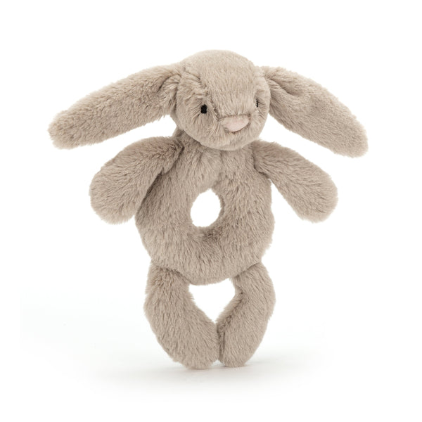 Jellycat Bashful Beige Bunny Ring Rattle-Pumpkin Pie Kids Canada