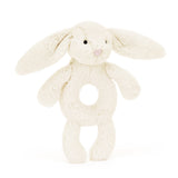 Jellycat Bashful Cream Bunny Ring Rattle-Pumpkin Pie Kids Canada