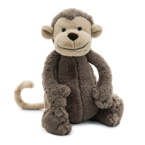 Jellycat Bashful Monkey Original-Pumpkin Pie Kids Canada