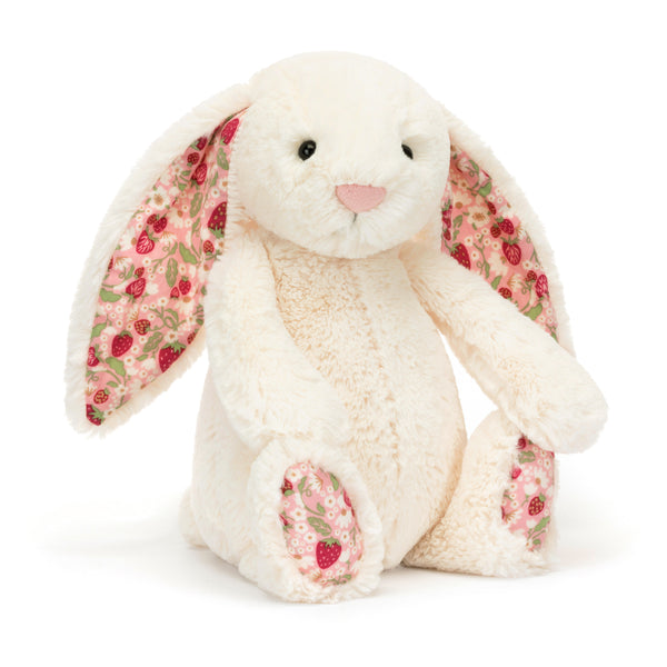 Jellycat Blossom Cream Bunny 'Berry' - Original-Pumpkin Pie Kids Canada