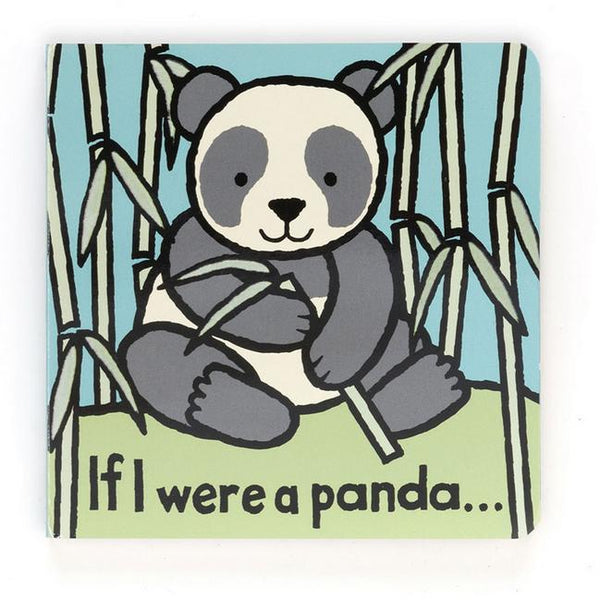 Jellycat If I Were A Panda Board Book-Pumpkin Pie Kids Canada