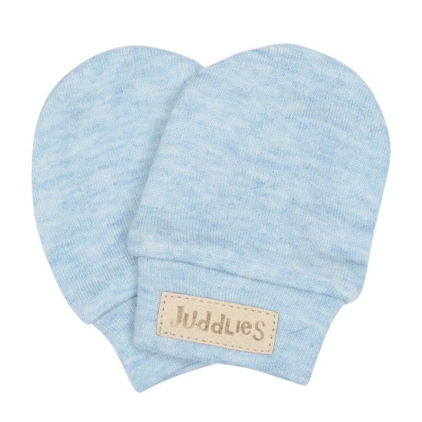 Juddlies Breather EZE Scratch Mitts - Blue-Pumpkin Pie Kids Canada