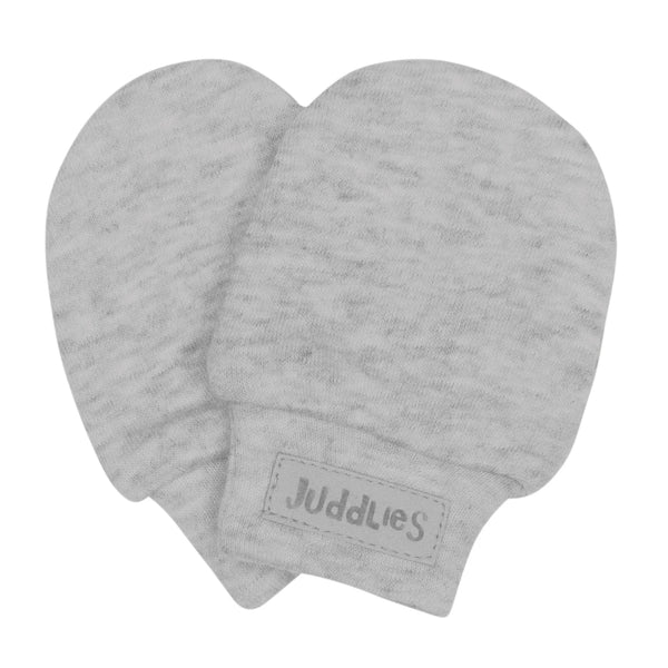 Juddlies Breather EZE Scratch Mitts - Pale GreyFleck-Pumpkin Pie Kids Canada