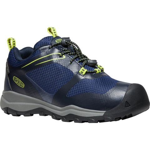 Keen Wanduro Low WP Hiker - Sky Captain/Evening Primrose-Pumpkin Pie Kids Canada