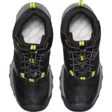 Keen Wanduro Mid WP Hiker - Black/Silver-Pumpkin Pie Kids Canada