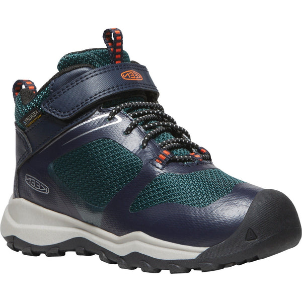 Keen Wanduro Mid WP Hiker - Sky Captain/Sea Moss-Pumpkin Pie Kids Canada